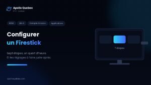 Configurer un Firestick : les sept étapes, du branchement HDMI aux premières applications
